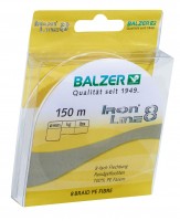 Balzer Iron Line 8x yellow 150m 0,10mm Balzer Iron Line 8x yellow 150m 0,10mm