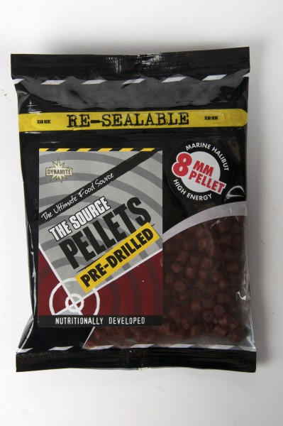 Dynamite Baits Source Pellets 8mm 14mm 21mm Pre-Drilled - 350g