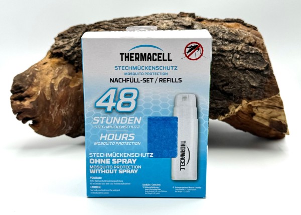 Thermacell R-4 Mückenabwehr Nachfüllpackung 48 Stunden Tigermücke Mücken