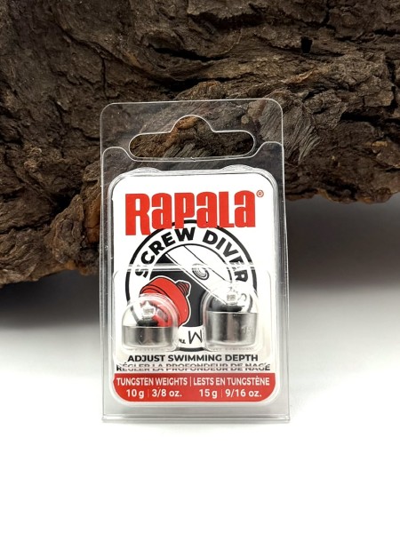 Rapala Screw Diver System Weights – SDS Gewichte 5g+7,5g 10g+15g