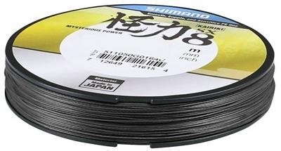 Shimano Kairiki PE 0.18mm Steel Gray 14.0kg 10m