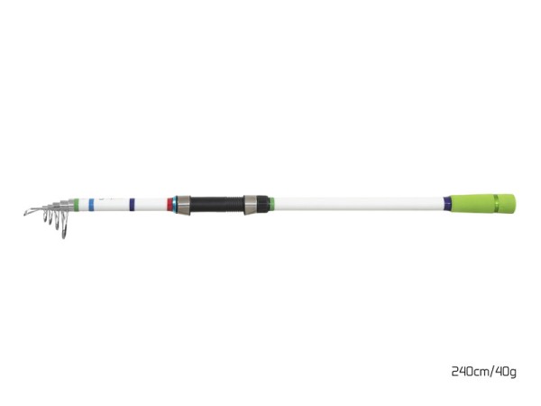 Delphin Yupie Tele Rute 2,40m 40g Kinder Rute