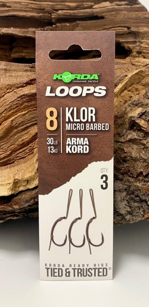 Korda Loop Rig´s Klor Micro Barbed Gr 2 4 6 8