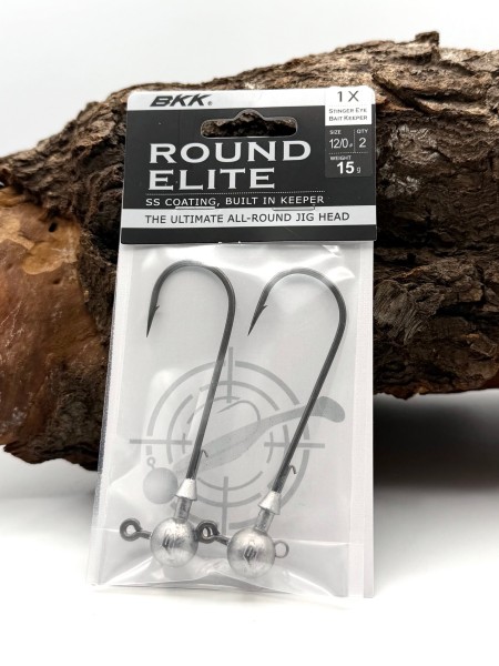 BKK Round Elite Stinger Eye Bait Keeper Gr. 8/0 10/0 12/0 - 5g 10g 15g 20g