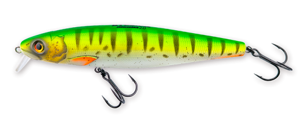 Hybrida Zanderkönig 2.0 Original 12cm 21g Wobbler mit Weitwurfsystem & BKK-Haken