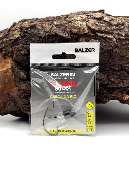 Balzer Shirasu Street Carolina Rig Fluorocarbon Ø 0,28mm 0,33mm 0,35mm