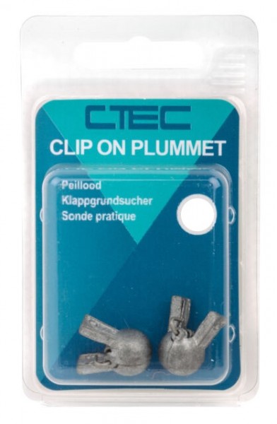 Spro C-Tec Clip on Plummet Klappgrundsucher Lotblei 20g 2 Stück