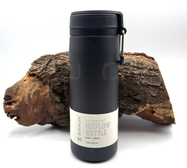Stanley The IceFlow Twist Flip Bottle 0,47l Trinkflasche Black 2.0