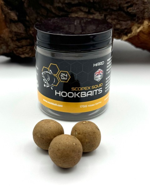 Nash Bait Hookbaits Scopex Squid Hard 15mm 20mm 24mm 125g