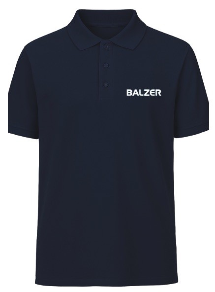 Balzer Polo Shirt in Blau Größe L 100% Baumwolle %SALE%