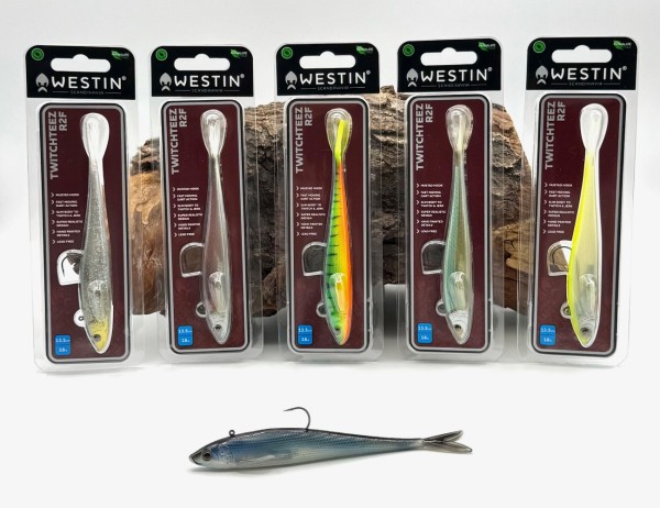 Westin TwitchTeez R2F 13,5cm 18g Soft-Jerk Gummiköder