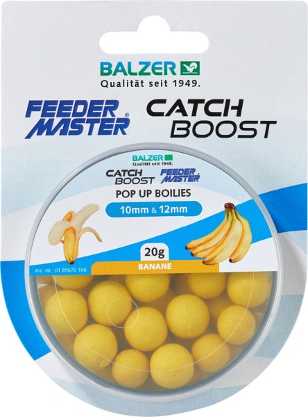 Balzer Catch Boost Method Feeder Pop Ups Boilies 10mm & 12mm