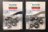 Balzer Screw Jig mit Einführdraht Set 1 5g 7,5g 10g 12,5g 15g Set 2 10g 15g 20g 25g 30g Balzer Screw Jig mit Einführdraht Set 1 5g 7,5g 10g 12,5g 15g Set 2 10g 15g 20g 25g 30g