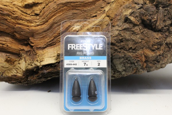 Spro Freestyle Rig Pear Brass 3g 5g 7g 10g 14g