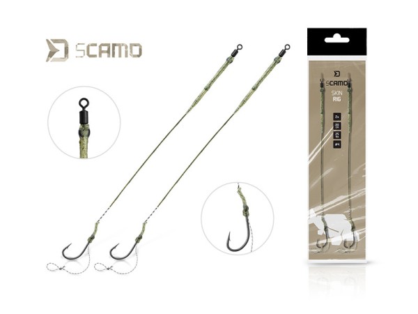 Delphin CAMO Skin rig Größe 2 4 6 2 Stück