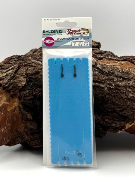 Balzer Trout Attack Spoon-/Wobbler-System Forellen Schleppsystem