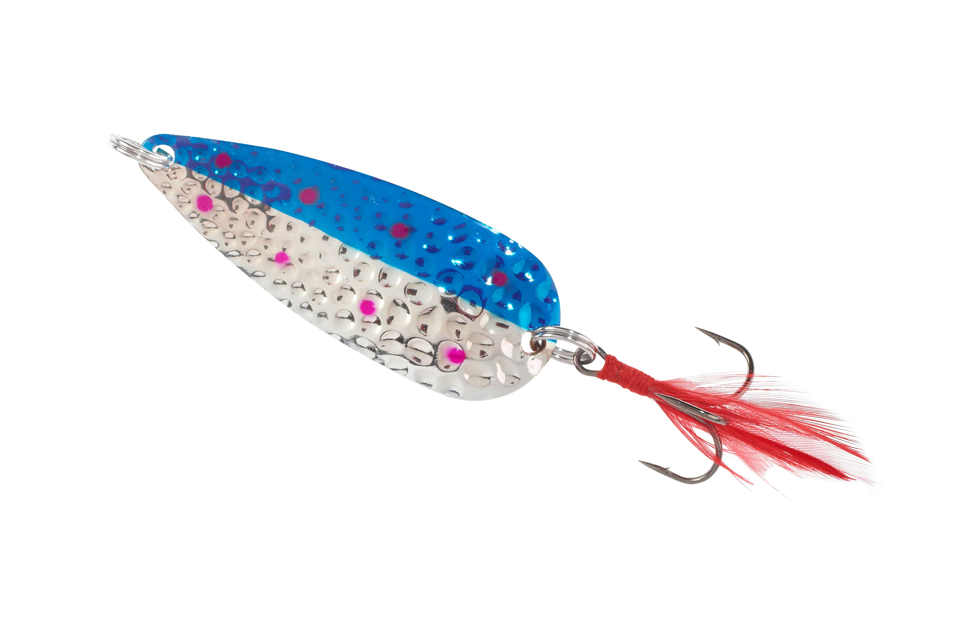 Balzer Colonel Seeforellenblinker Silber Blau Pink 5cm 13g 6cm 18g UV Active
