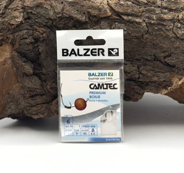 Balzer Camtec Premium Boilie schwarz 5 Stück Gr. 1 2 4 6 SALE