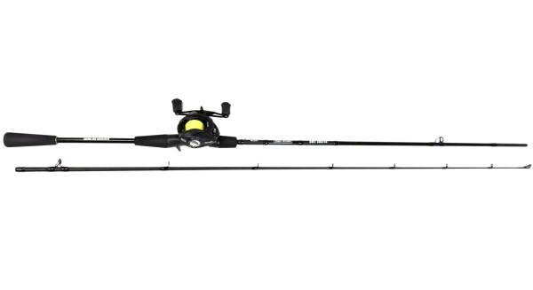 Spro Power Catcher Baitcast Combo 2,10m 60g + 150m 0,18mm 10kg 4-Fach geflochtene Schnur