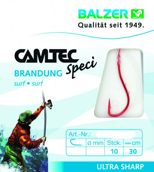 Balzer Camtec Speci Surf rot 30cm Gr. 1 2 4