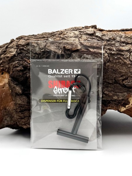 Balzer Shirasu Street Aluminium Schnur Dispenser für Fluorocarbon Spule max. 4 Stück