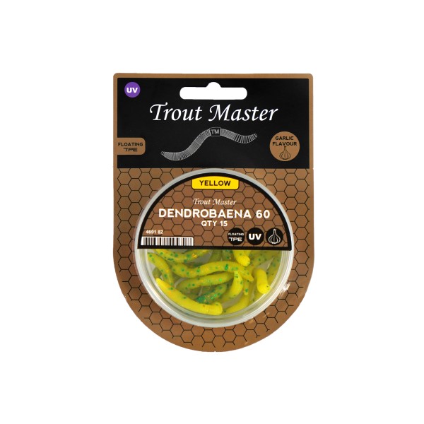 Spro Trout Master Dendrobena 6 Farben TPE Aromatisiert