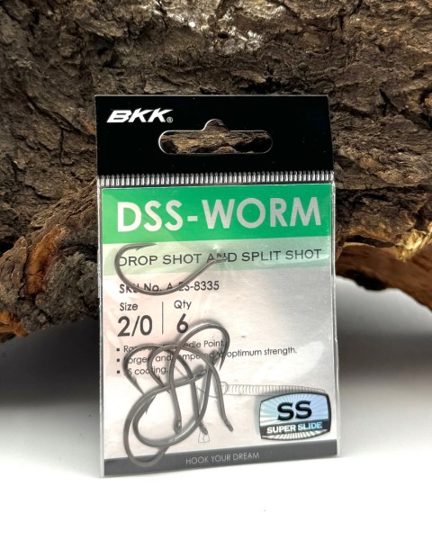 BKK DSS-Worm Dropshot & Split Shot Haken