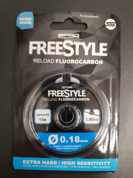 Spro Freestyle Fluorocarbon 0,18 0,22 0,26 0,28 0,31 0,35mm a 15m