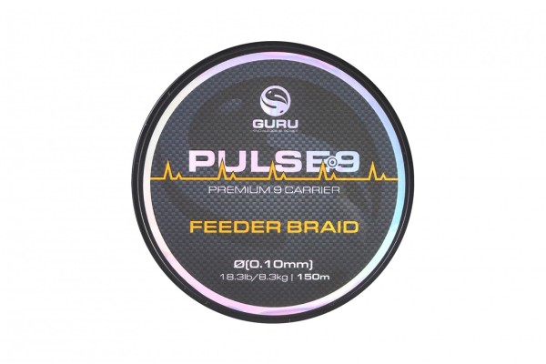 Guru Pulse 9 Braid Feeder-Geflecht Dunkelgrün 0,10mm 0,12mm 0,20mm 150m