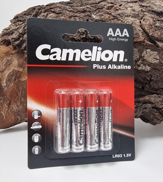Camelion PLUS LR03 Micro AAA Alkaline Batterie (4er Blister)