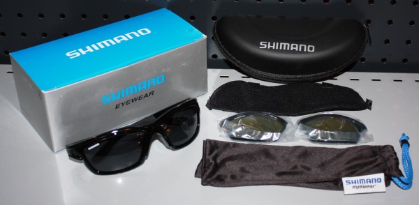 Shimano Aero Wechselglas Polarisationsbrille Polbrille Sonnenbrille Race Brille