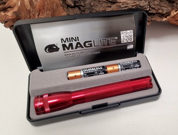MagLite Mini Mag AA Krypton rot