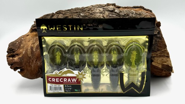 Westin CreCraw Creature Bait 8,5cm 7g 5 Stück 9 Farben SALE