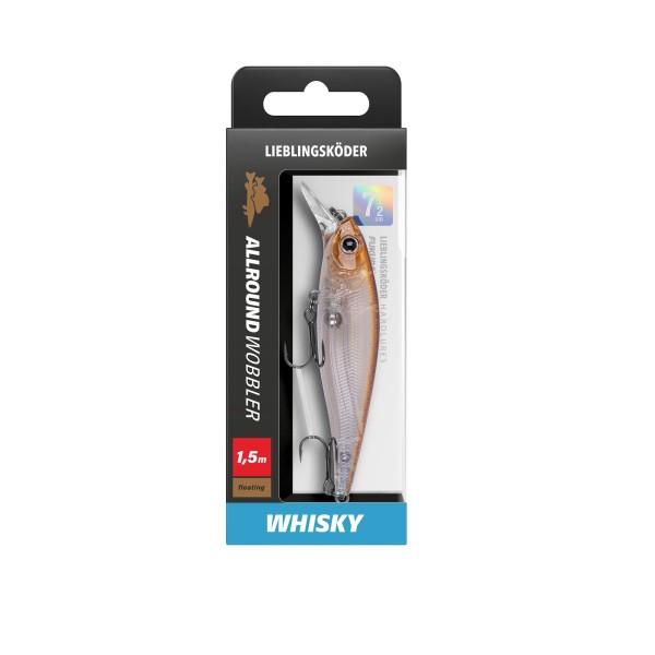 Lieblingsköder Allround Wobbler 75mm 9,4g Floating 6 Farben