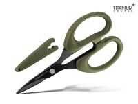 Delphin BladeX Long Titan Schere 12cm für Geflechtschnüre