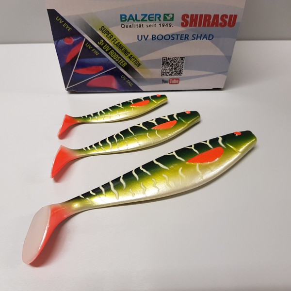 Balzer UV Booster Shad Pike 6cm 10cm 13cm 17cm 23cm