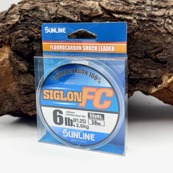 SUNLINE Siglon FC Fluorocarbon 50m 6lb 8lb 9lb 12lb 14lb 16lb 18lb 20lb 24lb 26lb