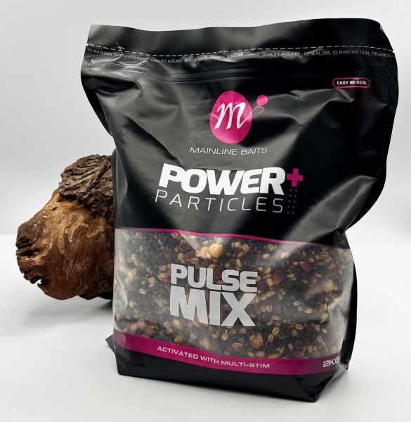 Mainline Power+ Pulse Mix 2kg Partikel Lockfutter