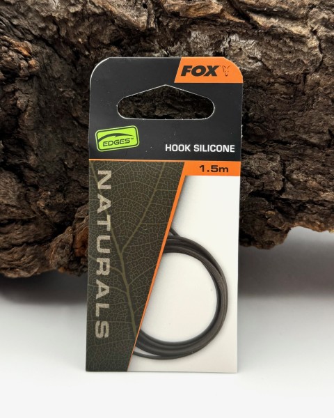 Fox Carp Edges Naturals Hook Silicone Schlauch 1,5m