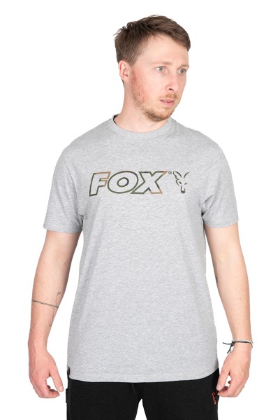 Fox Fox Ltd Lightweight Grey Marl T-Shirt S M L XL XXL XXXL