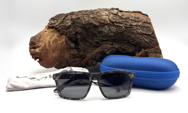 Bullseye Ozolot Lynx Black Ink Rubber / Black Polarisationsbrille SALE