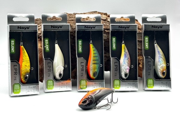 Nays LPR 75 Silent Lipless Crankbait 6 Farben