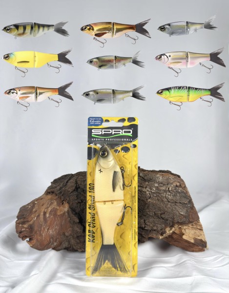 Spro KGB Chad Shad 180 Glide Bait 10 Farben Swimbait