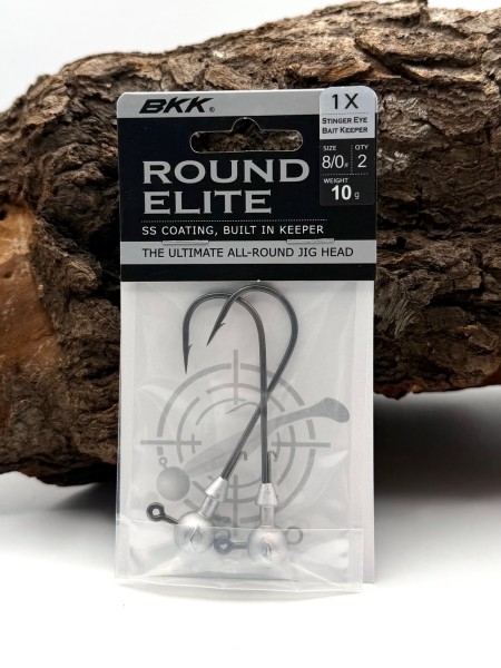 BKK Round Elite Stinger Eye Bait Keeper Gr. 8/0 10/0 12/0 - 5g 10g 15g 20g