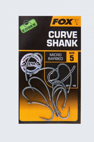 Fox Edges Hooks Curve Shank Micro Barbed 6 Größen
