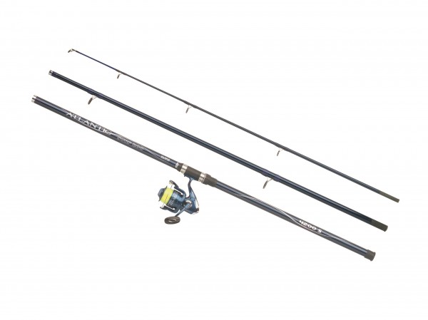 Balzer Combo Atlantic Surf Rute 4,20m Rolle mit Schnur