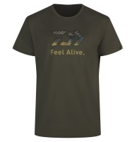 DAIWA D-VEC T-Shirt Zander Olive Kurzarm-Shirt M L XL XXL