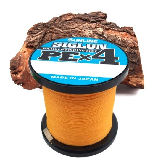 Sunline Siglon PE X 4 Orange je 10m 10lb 12lb 16lb 20lb 25lb 30lb 35lb 40lb