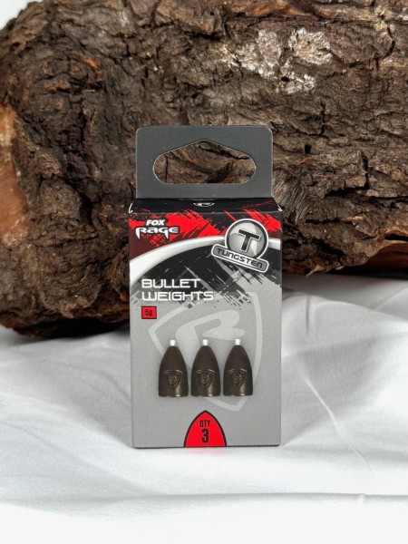 Fox Rage Tungsten Bullet Weights 3g 5g 7g 9g 11g mattgrüne Oberfläche