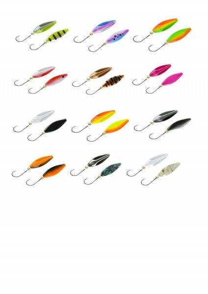 Spro Trout Master Incy Inline Spoon 3,0g 22 Farben